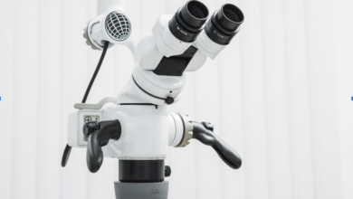 How do I maintain and clean a modular stereo microscope?