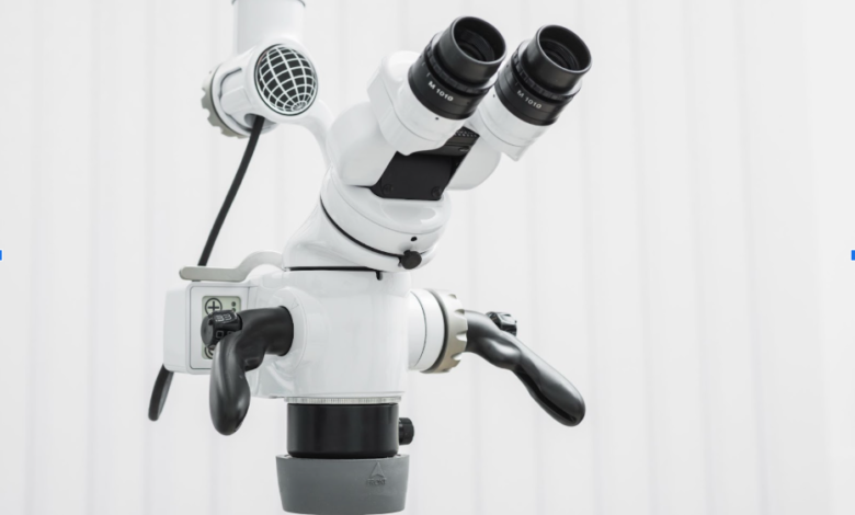 How do I maintain and clean a modular stereo microscope?